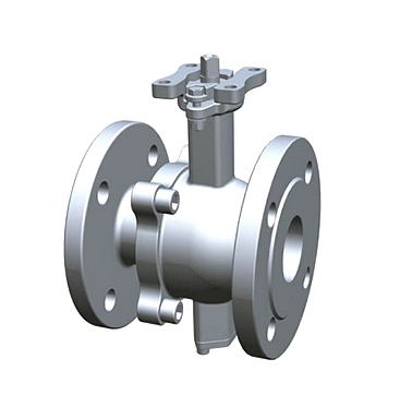 B56免卡料兩片體法蘭球閥